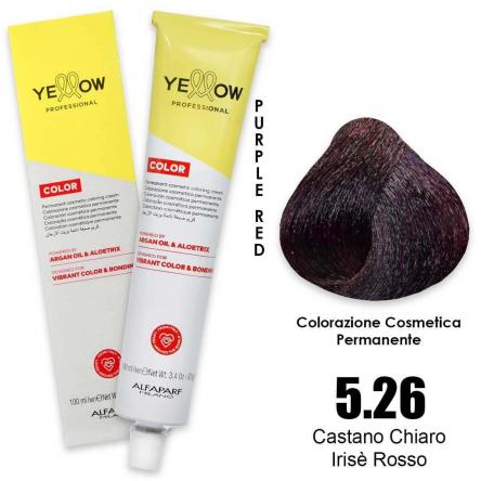 Alfaparf yellow color permanent 5.26 100ml
