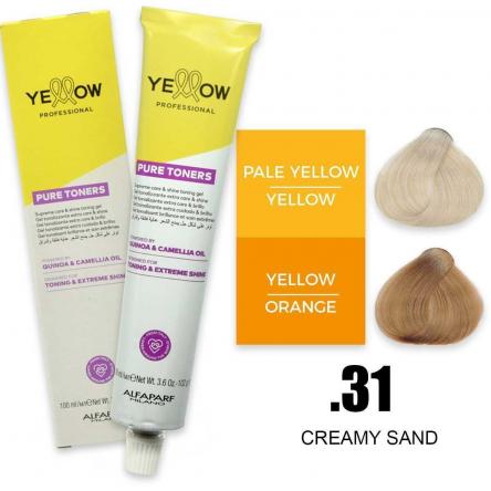 Alfaparf pure toners creamy sand.31 100 ml