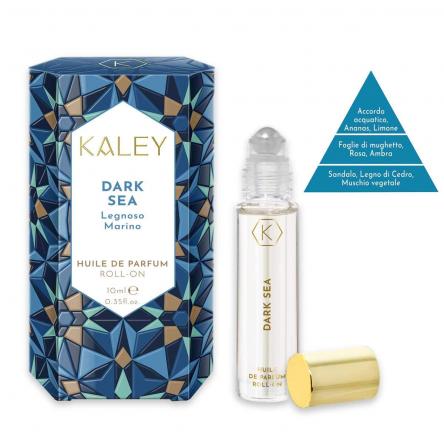 Kaley profumo ad olio roll-on 10 ml dark sea