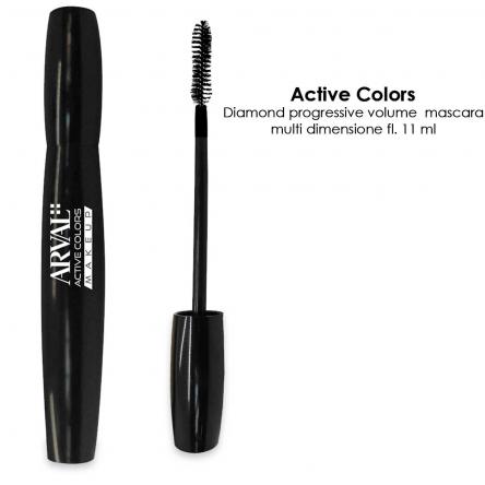ARVAL Diamond progressive volume - nero     mascara multi dimensione fl 11ml