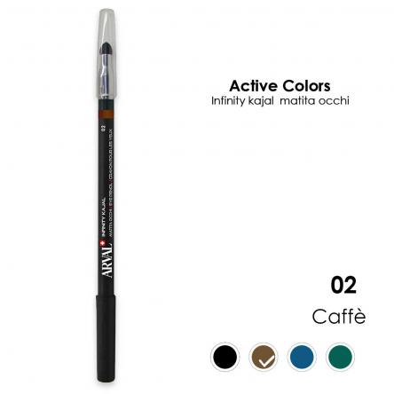 ARVAL Infinity kajal n. 02 - caffè      matita occhi - legno