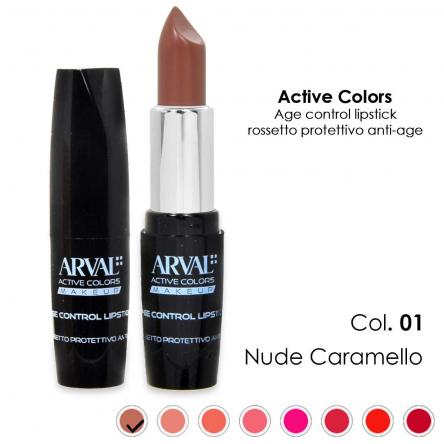 ARVAL Age control lipstick n. 01 - nude caramello    rossetto protettivo anti-age
