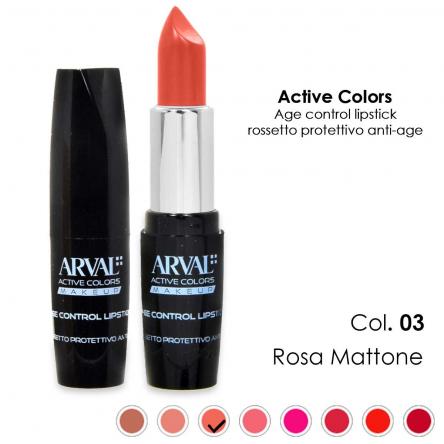 ARVAL Age control lipstick n. 03 - rosa mattone      rossetto protettivo anti-age