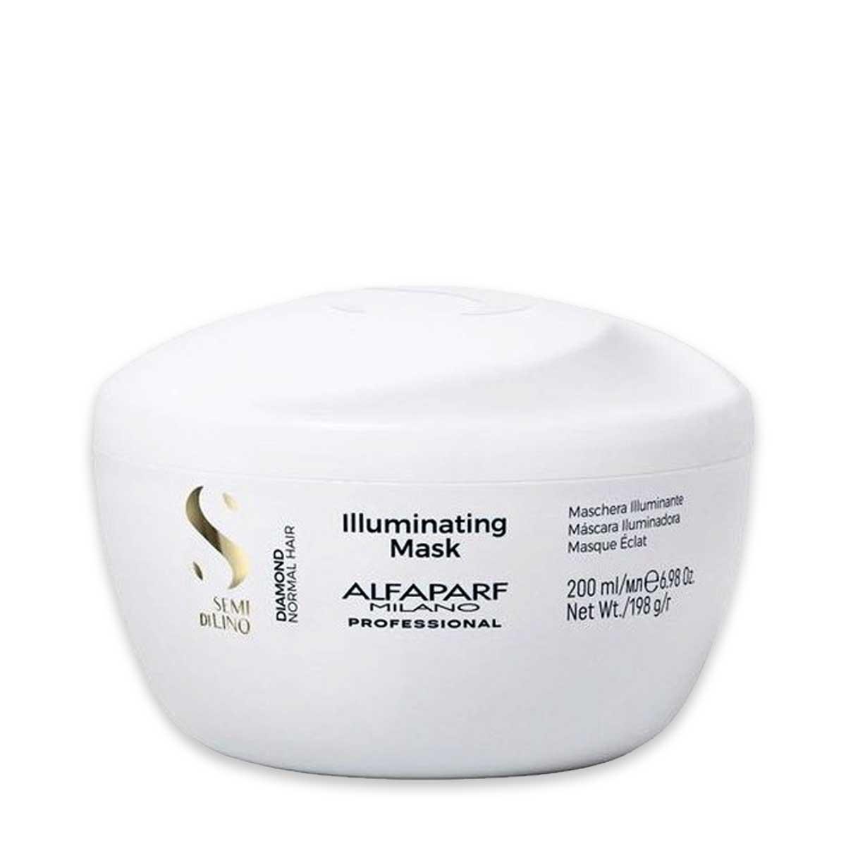 Alfaparf milano semi di lino diamond illuminating mask 200 ml
