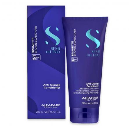 ALFAPARF MILANO SEMI DI LINO BRUNETTE ANTI-ORANG.COND.200ml
