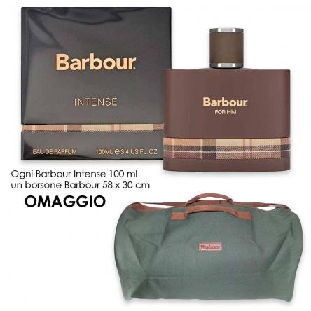 Barbour origins intense(usx)edp 100ml + weekender bag omaggio