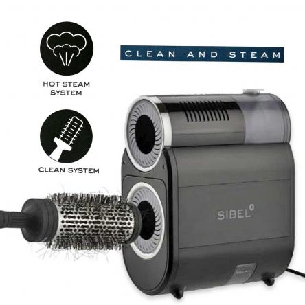 Sibel clean & steam pulisci spazzole con igienizzazione a vapore
