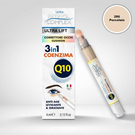 Retinol complex correttore occhi 286 porcelain cushion 3 in 1 coenzima q10 4ml