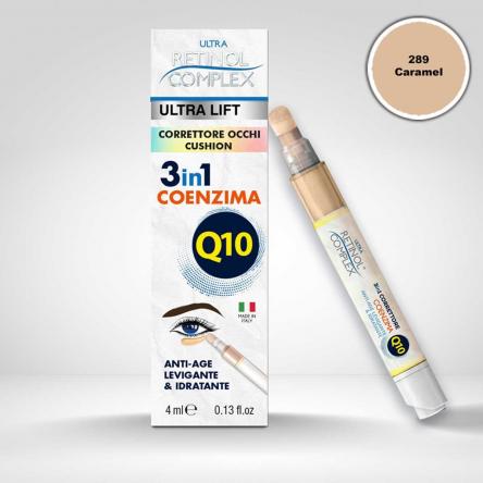 Retinol complex correttore occhi 289 caramel cushion 3 in 1 coenzima q10 4ml
