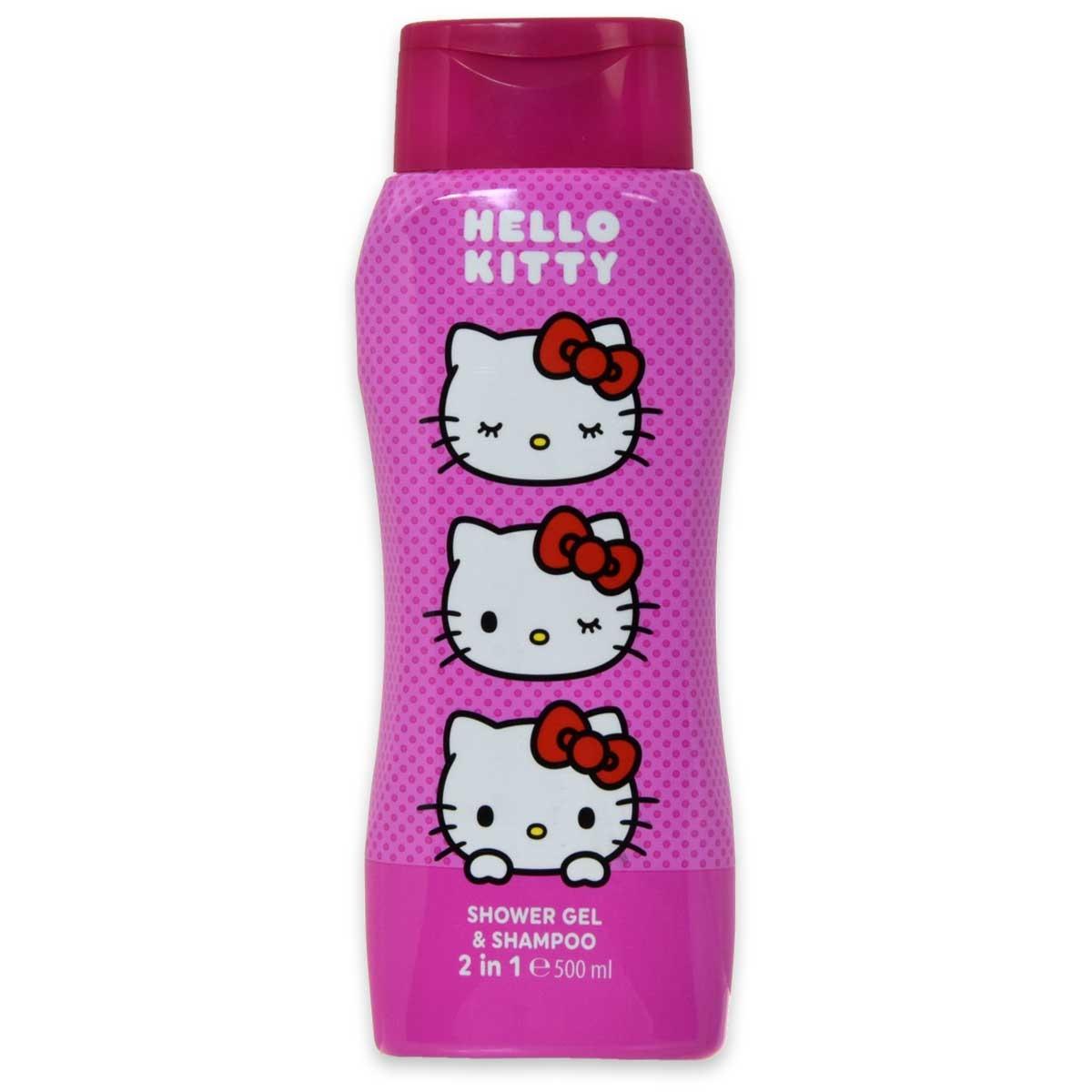 Hello kitty gel & champu 500 ml