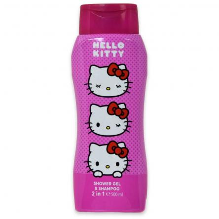 Hello kitty gel & champu 500 ml