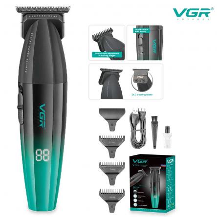 Vgr v-906 green professional hair trimmer