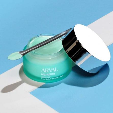 Arval aquapure hydra light crema idratante pelli miste e grasse vs. 50 ml