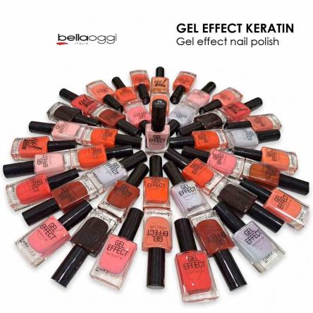 Box gel effect keratin smalto effetto gel 49 pz.  assortiti