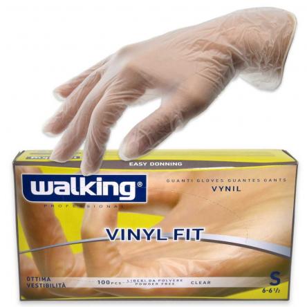 Guanti walking vinyl fit tg.s