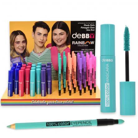 Debby expo rainbow mascara + matite