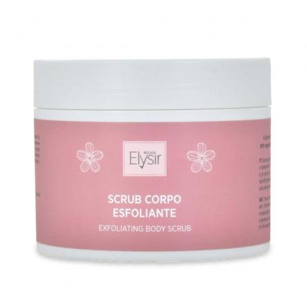 Roial elysir scrub corpo esfoliante 500ml ai granuli di cellulosa vegetale,
