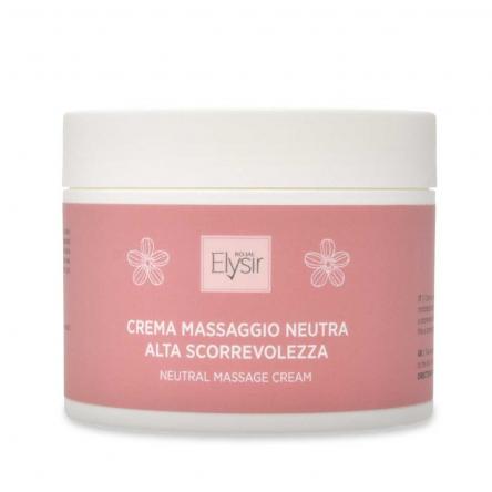 Roial elysir crema massaggio corpo neutra 500 ml alta scorrevolezza