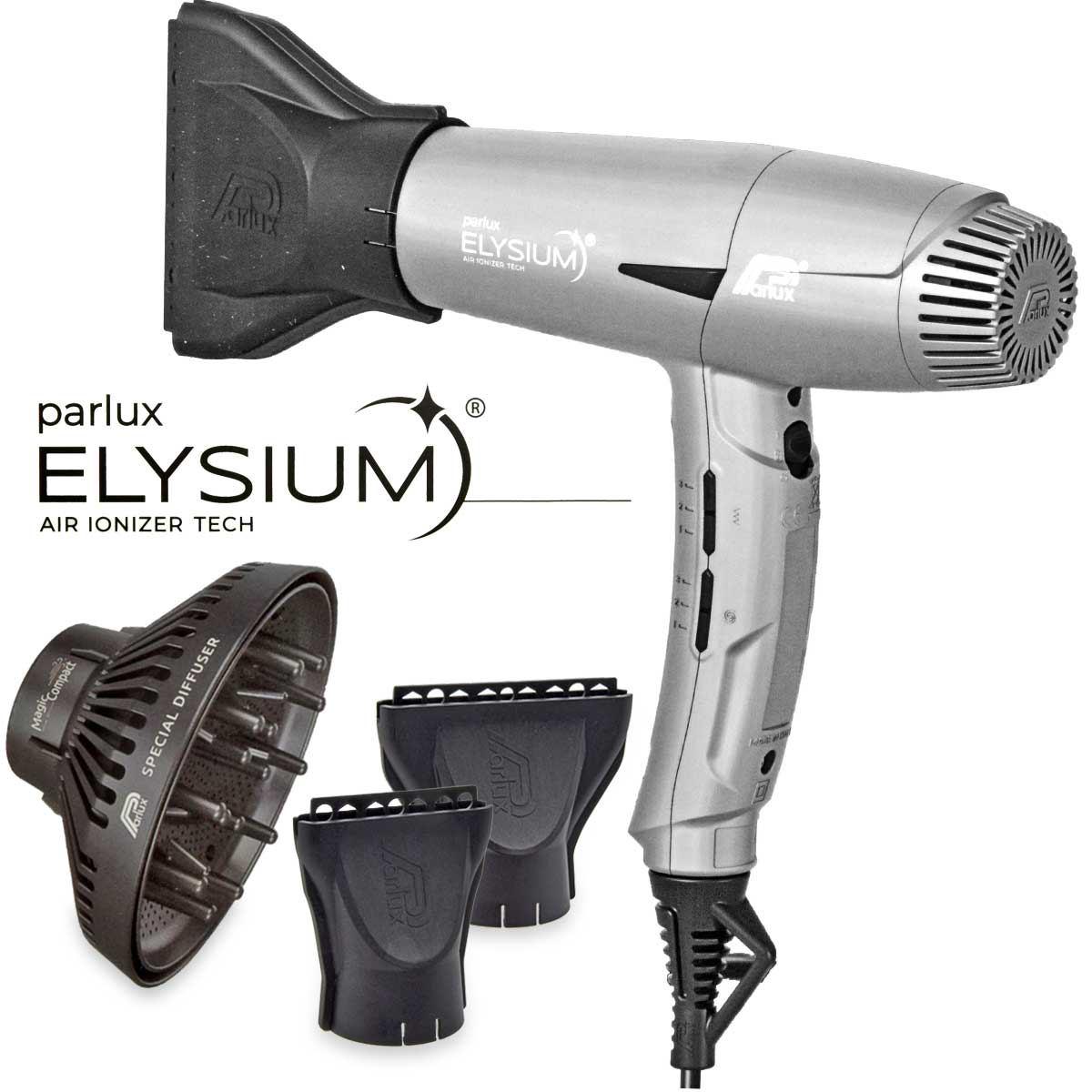 Parlux pack elysium 2300 watt + magic compact bianco opaco