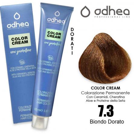 Odhea color cream con ammoniaca 100 ml - 7.3 biondo dorato