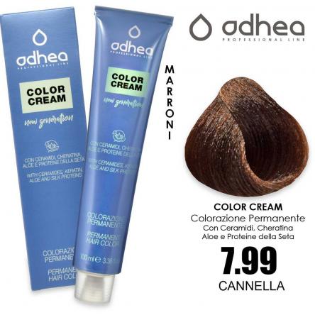 Odhea color cream con ammoniaca 100 ml - 7.99 cannella