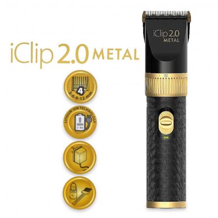 Giubra tosatrice giubra iclip 2.0 metal nero