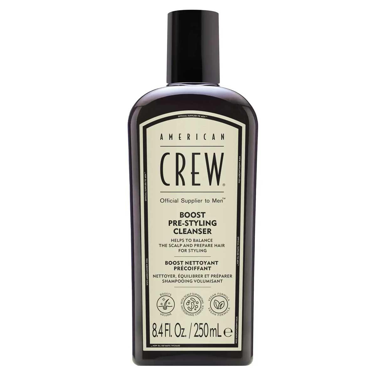 American crew boost shampoo 250 ml