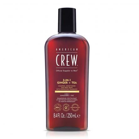 American crew energizing ginger + tea 3 in 1  450 ml