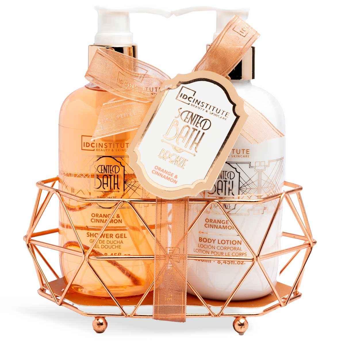 Idc institute scented bath bronze shower duo