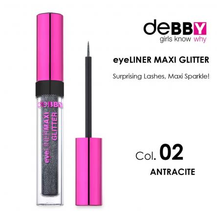 Debby eyeliner maxi glitter new 02