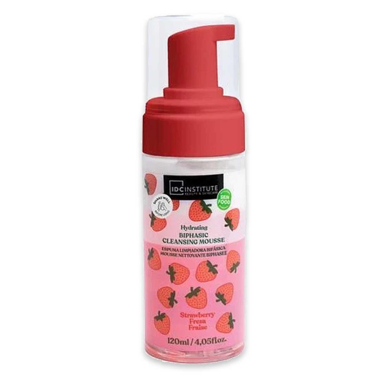 IDC SKIN FOOD FACE CLEANSER MOUSSE 120mlSTRAWBERRY