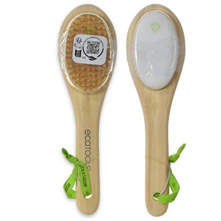 Titania bristle & pumice stone foot brush
