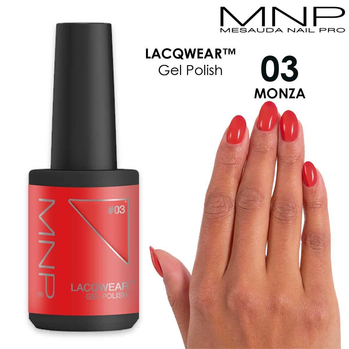 MESAUDA LACQWEAR MNP 10 ML Gel Polish 03 Monza