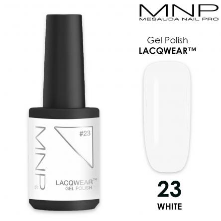 MESAUDA LACQWEAR MNP 10 ML Gel Polish 23 White