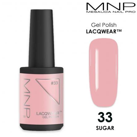 MESAUDA LACQWEAR MNP 10 ML Gel Polish 33 Sugar