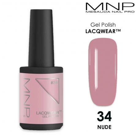 MESAUDA LACQWEAR MNP 10 ML Gel Polish 34 Nude