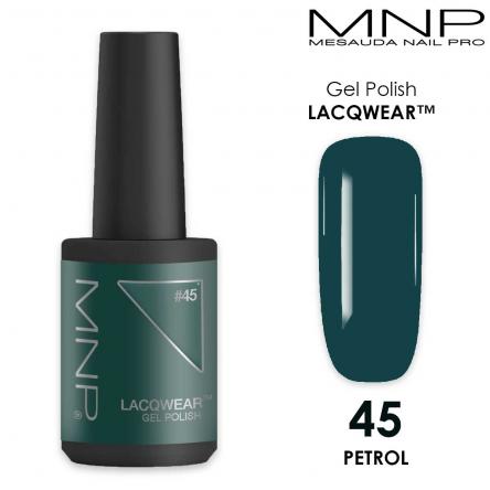 MESAUDA LACQWEAR MNP 10 ML Gel Polish 45 Petrol