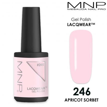 MESAUDA LACQWEAR MNP 10 ML Gel Polish 246 Apricot Sorbet