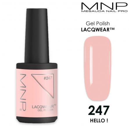 MESAUDA LACQWEAR MNP 10 ML Gel Polish 247 Hello!