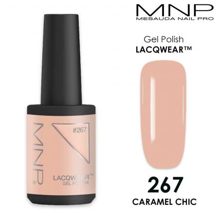 MESAUDA LACQWEAR MNP 10 ML Gel Polish 267 CARAMEL CHIC