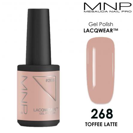 MESAUDA LACQWEAR MNP 10 ML Gel Polish 268 TOFFEE LATTE