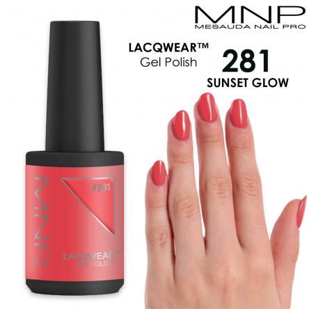 MESAUDA LACQWEAR MNP 10 ML Gel Polish 281 SUNSET GLOW