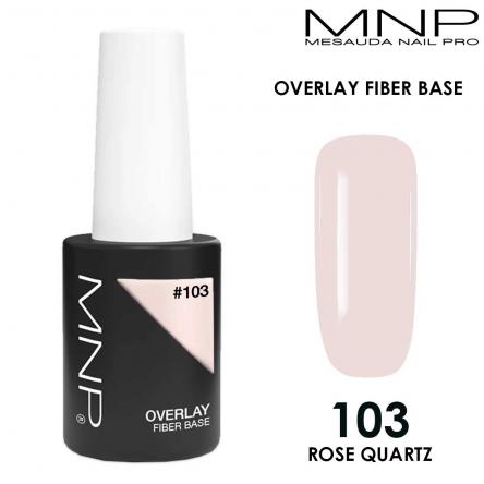 Mesauda mnp 14 ml fiber base 103 rose quartz