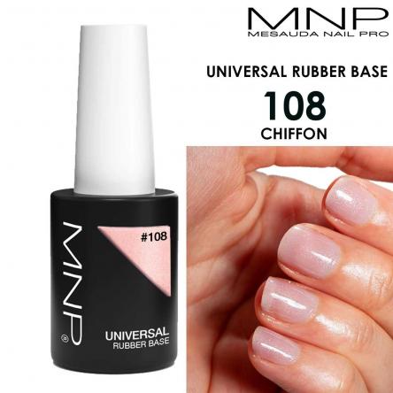 Mesauda mnp 14 ml rubber base 108 chiffon