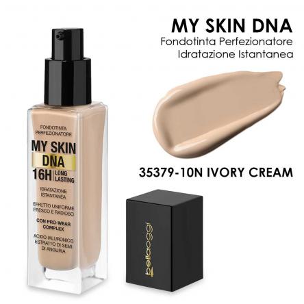 Bella oggi my skin dna fondotinta long lasting 16h ivory cream