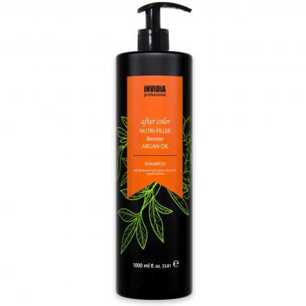 Invidia nutri-filler booster argan oil shampoo 1000 ml