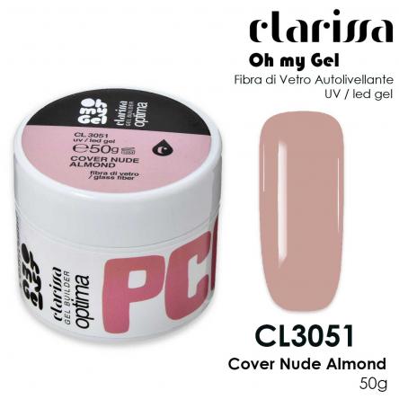 Clarissa optima cover nude almond fibra di vetro 50gr