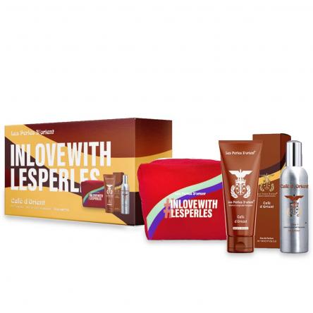Lpdo coffret cafÈ d'orient edp 150 ml + bagno schiuma 100 ml + beauty case
