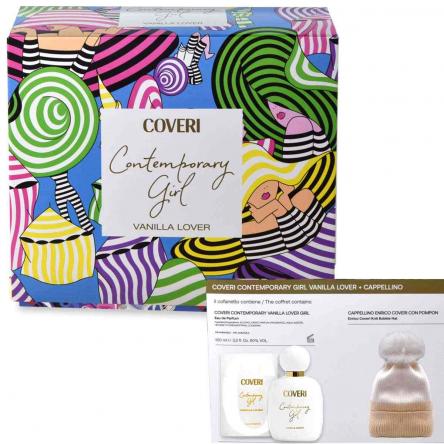 Enrico coveri contemporary girl vanilla lover edp 100 ml + cappello lana