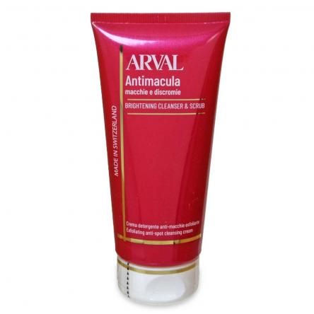 Arval antimacula - brightening cleanser & scrub 175 ml